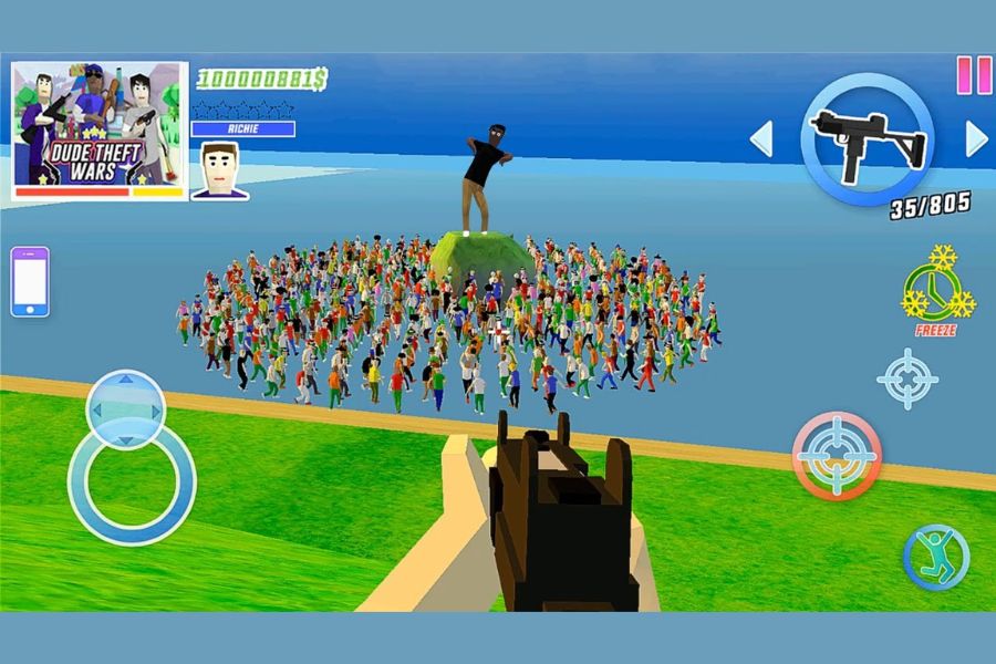 Banner Hack Dude Theft Wars 3