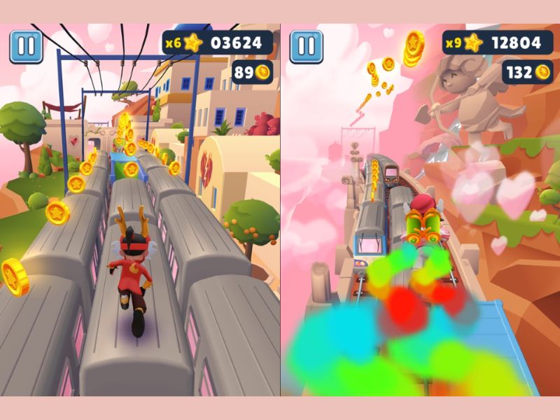 Tính Năng Nổi Bật Trong Phiên Bản Hack Game Subway Surfers