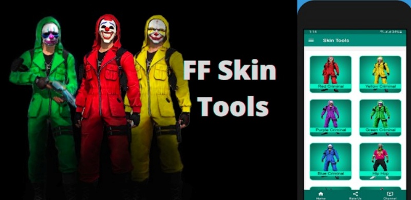 Các Tính Năng Của App Skin Tools Config FF APK