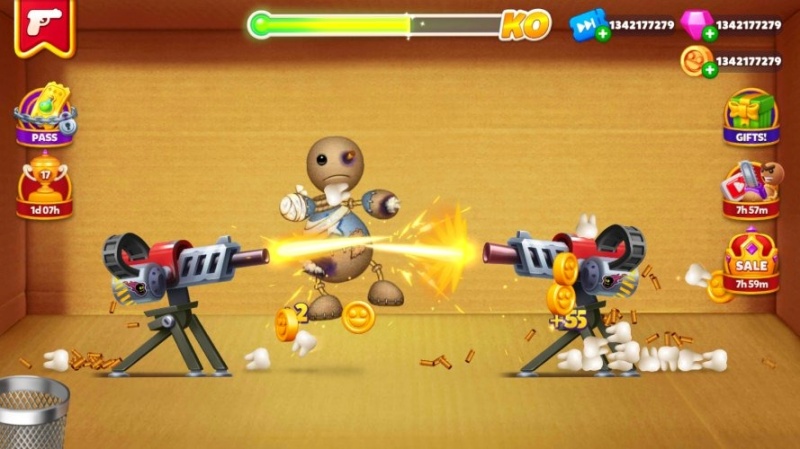 Tính Năng MOD Kick The Buddy