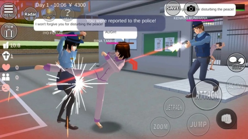 SAKURA School Simulator Mod apk